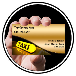 Taxi Cartes de visite Nouveau