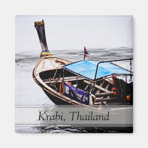 Taxi de l'eau : Krabi, Thaïlande Magnet