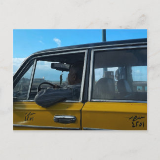 Taxi en Alexandrie Carte Postale