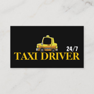 Taxi, Taxi, Conducteur, Carte de visite de l'entre