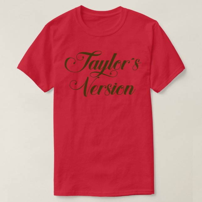 Taylors Version verte TShirt (Design devant)