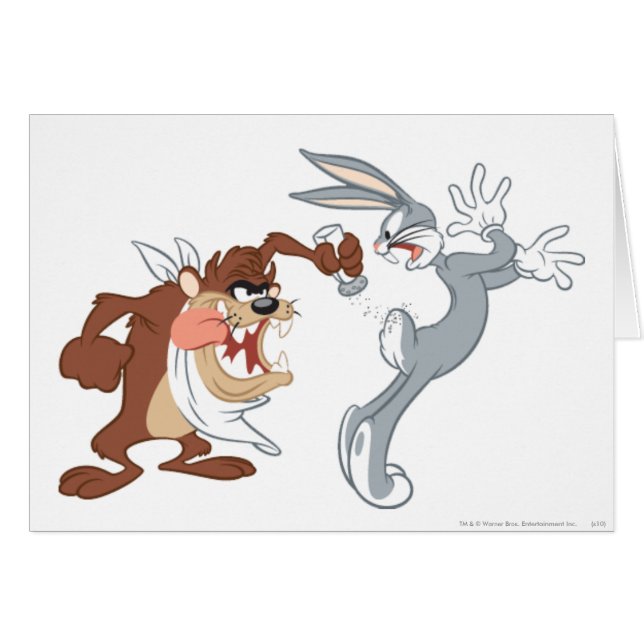 TAZ™ and BUGS BUNNY™ (Devant horizontal)