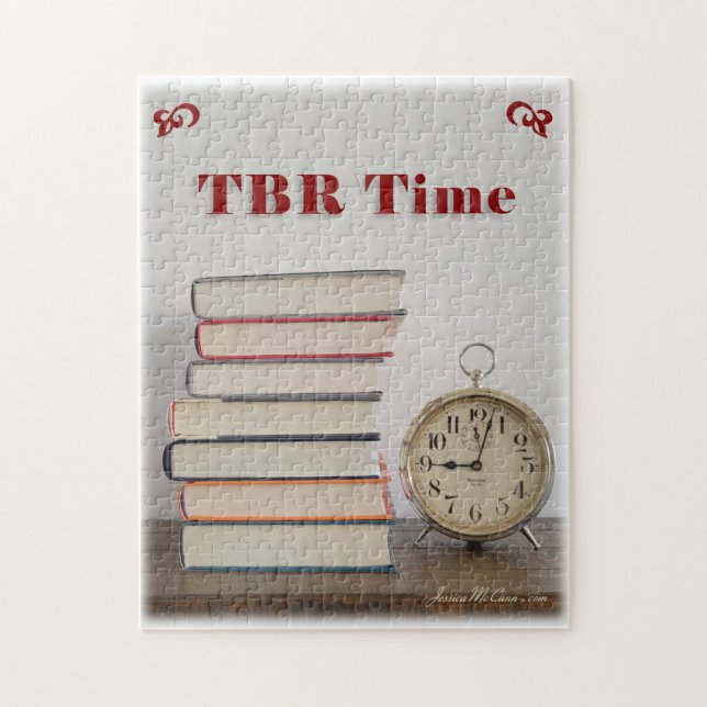 TBR Time puzzle puzzle pour les amateurs de livre (Vertical)