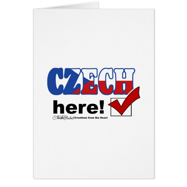 Tchèque ici (léger) (Devant)