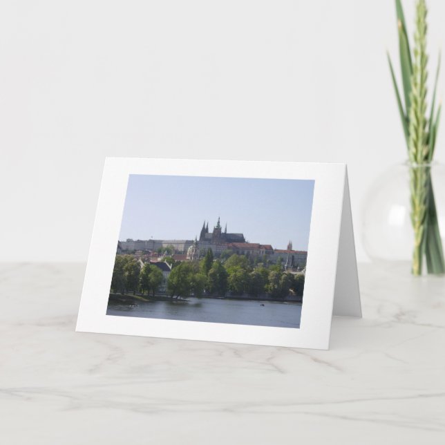 Tchèque outre de la carte de voeux battue de (Devant)