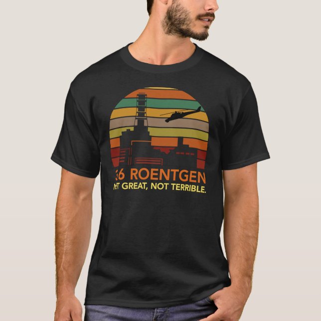 Tchernobyl - 3,6 T-shirt classique Roentgen (Devant)