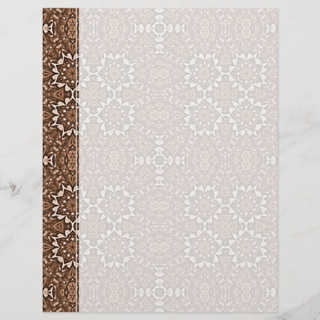 Tea Color Kaleidoscope Motif (Devant)
