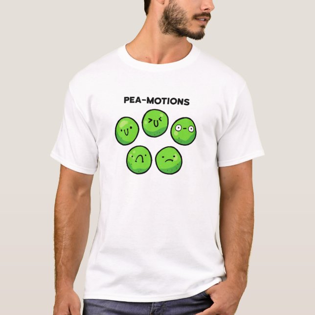 Tea-motions Funny Vegetable Pun T-shirt (Devant)