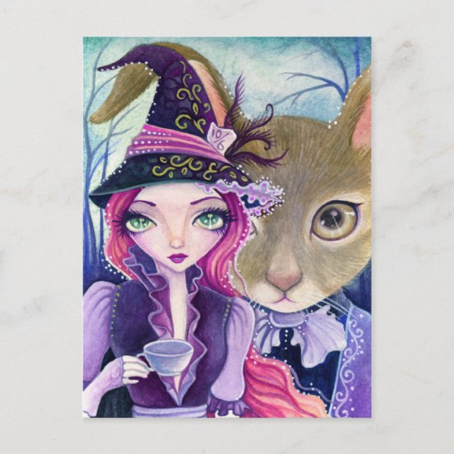 Tea Party - Carte postale (Devant)