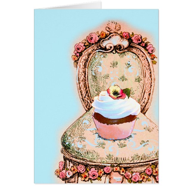 Tea Party Cupcake Design (Devant)
