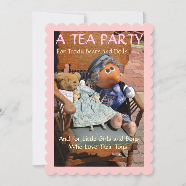 Tea Party - Invitation (Devant)