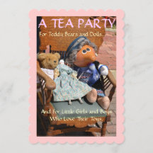 Tea Party - Invitation