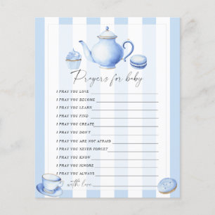 Tea party - Partie prières pour le jeu de bébé