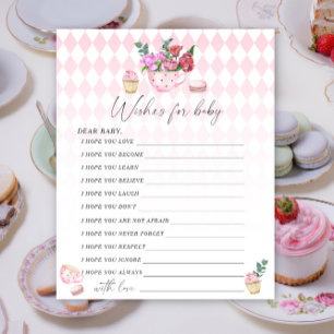 Tea party - Partie voeux pour le jeu pour bébé