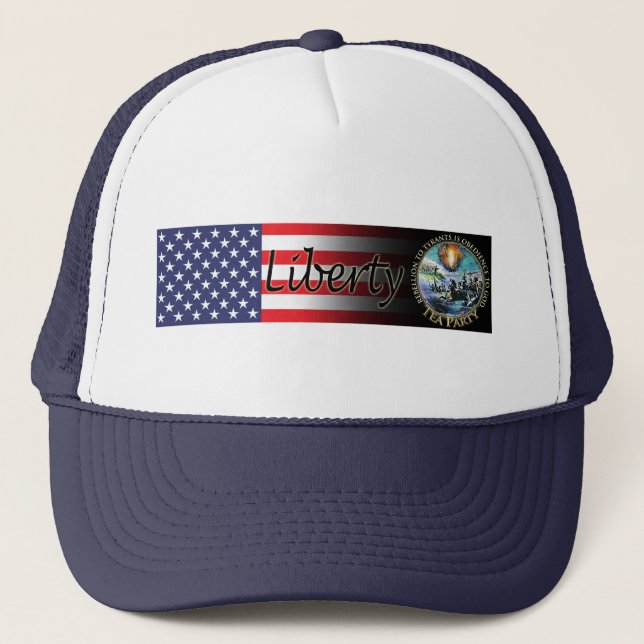 Tea Party Patriot Liberté Casquettes (Devant)