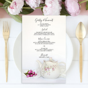Tea Party Tea Party Menu Mariage