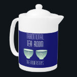 Tea Room Traditionnel Tea Room<br><div class="desc">Tea Room Traditionnel Teapots. Dessins de Teacup & design de signes par Claudine Boerner. Copyright (c) 2023 Claudine Boerner et ses titulaires, Tous droits réservés.</div>