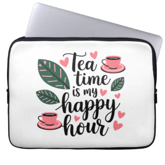 Tea Time Is My Happy Hour - Sac électronique