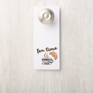 Tea time paper Signes de porte, Tea time