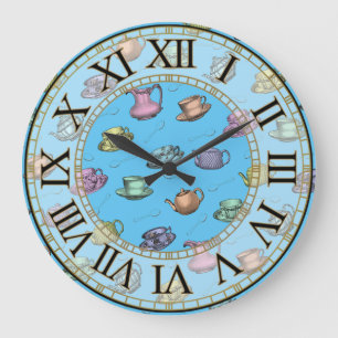 Tea victorien Temps Grande Horloge