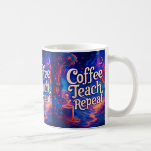 Teach Teach Repeat Mug - Enveloppe complète cadeau