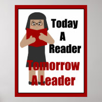 Teacher Book Lover Gal Leader Poster