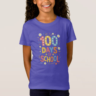 Teacher Happy 100th Day of School T-shirt
