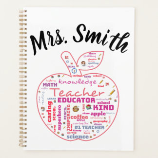 Teacher personnalisé Apple Word Art