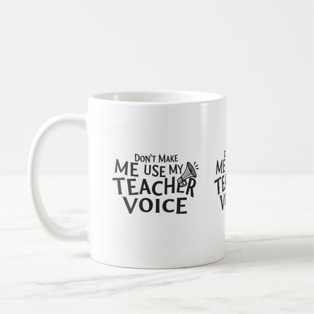 Teacher Voice Mug (Gauche)