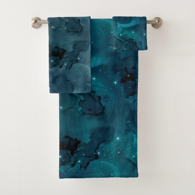 Teal Galaxy Series Design 5 (En situation)
