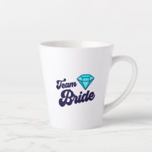 Team Bride Latte Mug