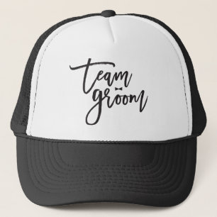 Team Groom Bow Cravate Bachelor Mariage Casquette