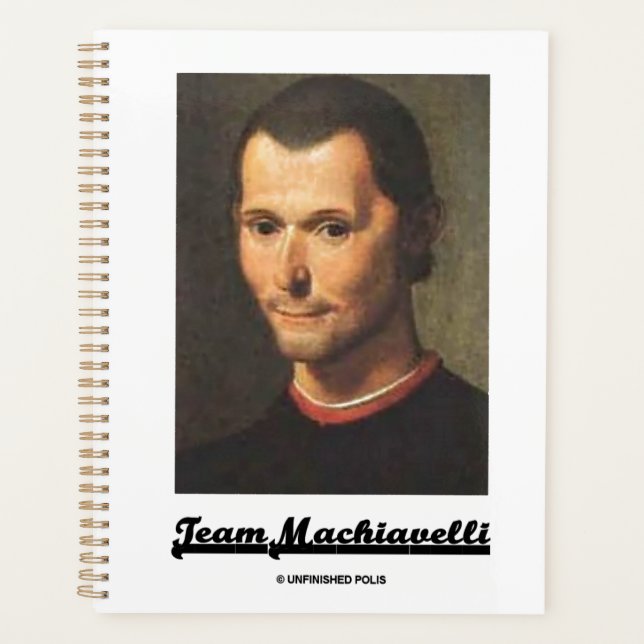Team Machiavelli Portrait De Niccolo Machiavelli (Devant)