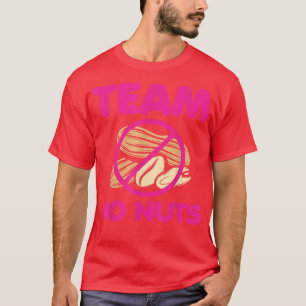 Team No Nuts Team Boy Funny Genre Reveal T-Shirt