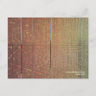 TeamLAB sans frontières Exposition Tokyo Carte pos