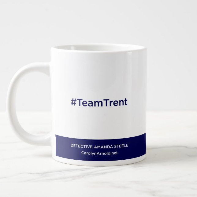 #TeamTrent 20 oz Coffee Mug (Gauche)