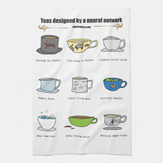 Teas by AI Weirity - Serviette de cuisine