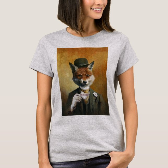 Teatime M. Fox T-shirt (Devant)