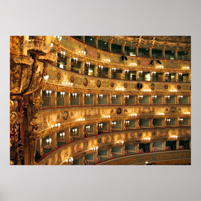 TEATRO LA FENICE Imprimer, Poster Paper (Matte) (Devant)