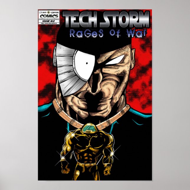 TECH STORM : Rages of War #2 (of 2) Poster (Devant)