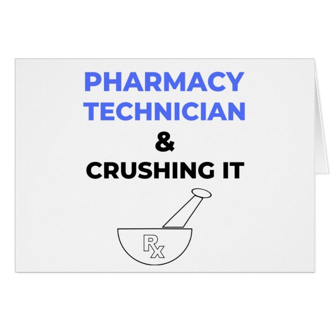Technicien en pharmacie et l'écrasement 2 (Devant horizontal)