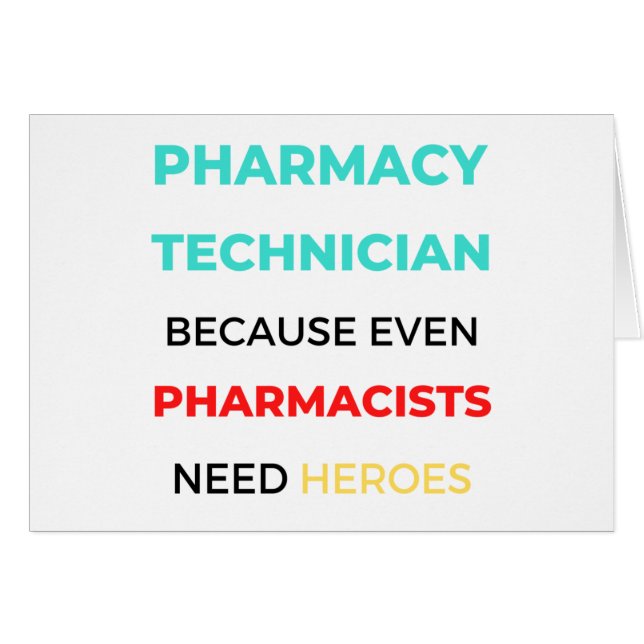 Technicien En Pharmacie Parce Que Même Les Pharmac (Devant horizontal)