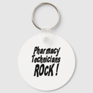 Techniciens en pharmacie Rock! Porte-clés