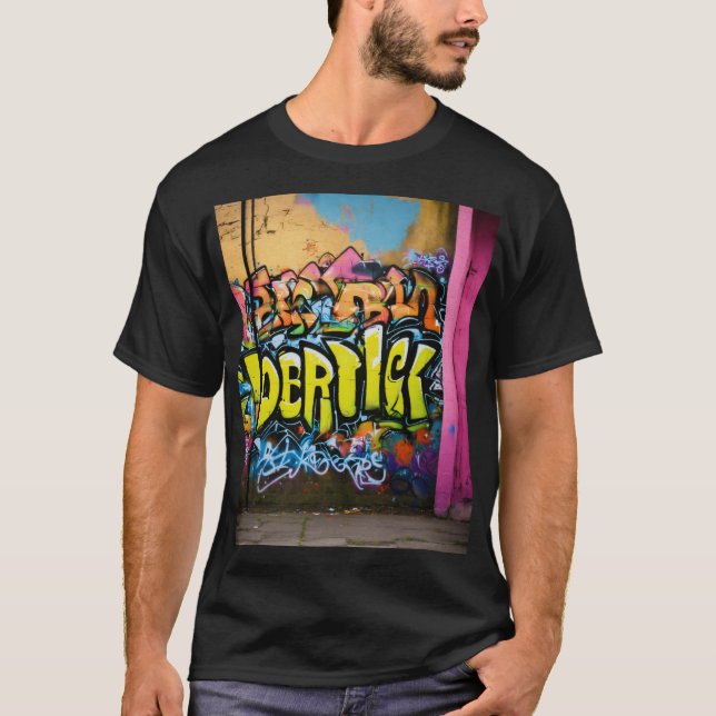 "Technique de Typographie T-Shirt Design - Sleek e (Devant)