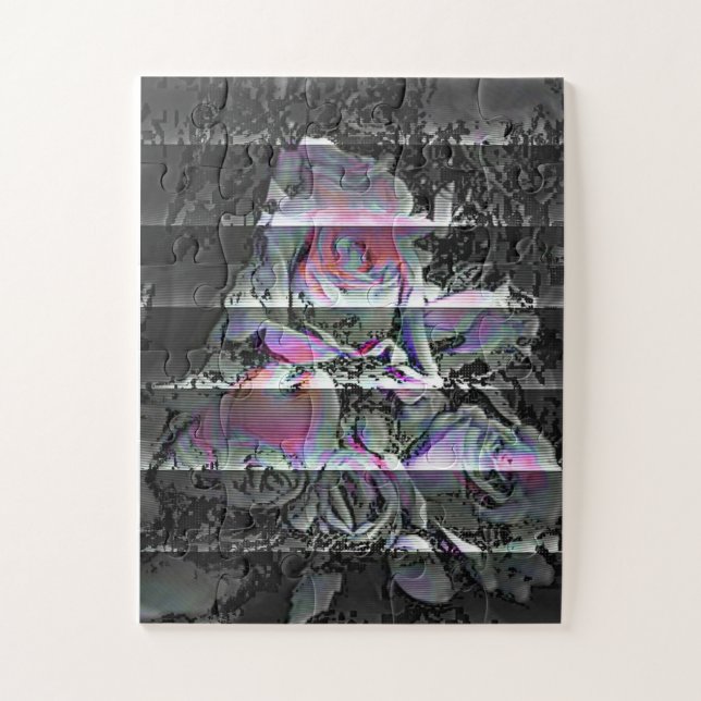 Techno Bouquet  Jigsaw Puzzle (Vertical)