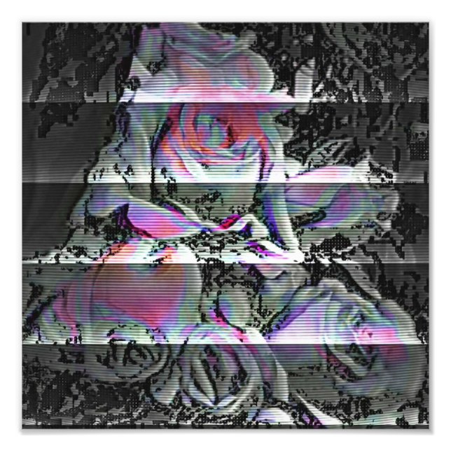 Techno Bouquet Photo Imprimer (Devant)