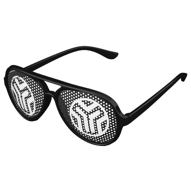 Techno Streetwear - Logo - Lunettes de soleil (Angle)