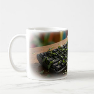 🌿 Technologie de culture partout Tasse Clavier Li