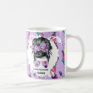Technologie de l'ongle personnalisée Vie de la Mug