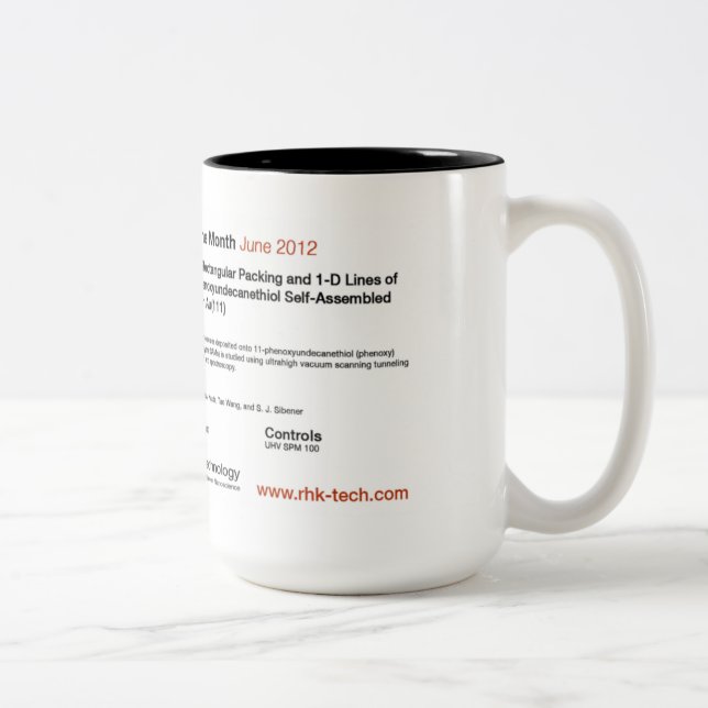 Technologie de RHK - juin 2012 tasse de café d'IOM (Droit)